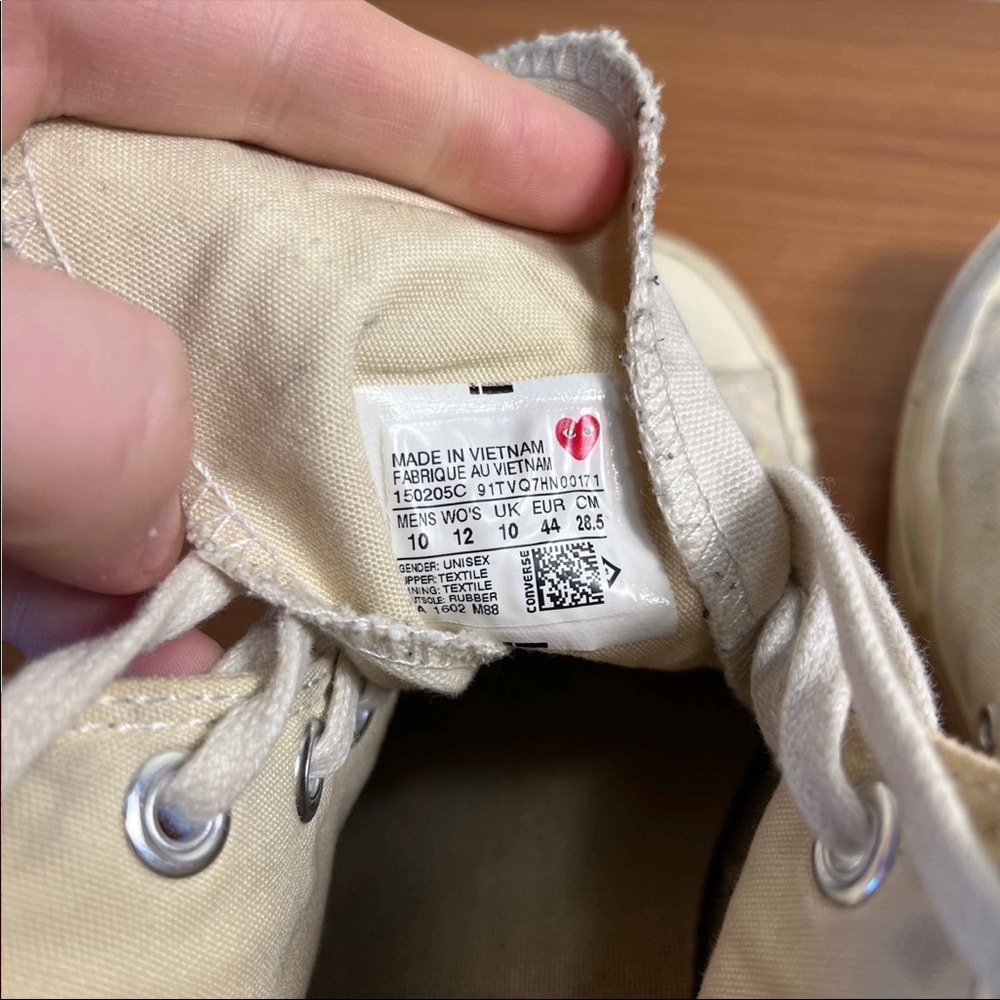 Converse CDG Chuck Taylor Hi - Picture 6 of 9